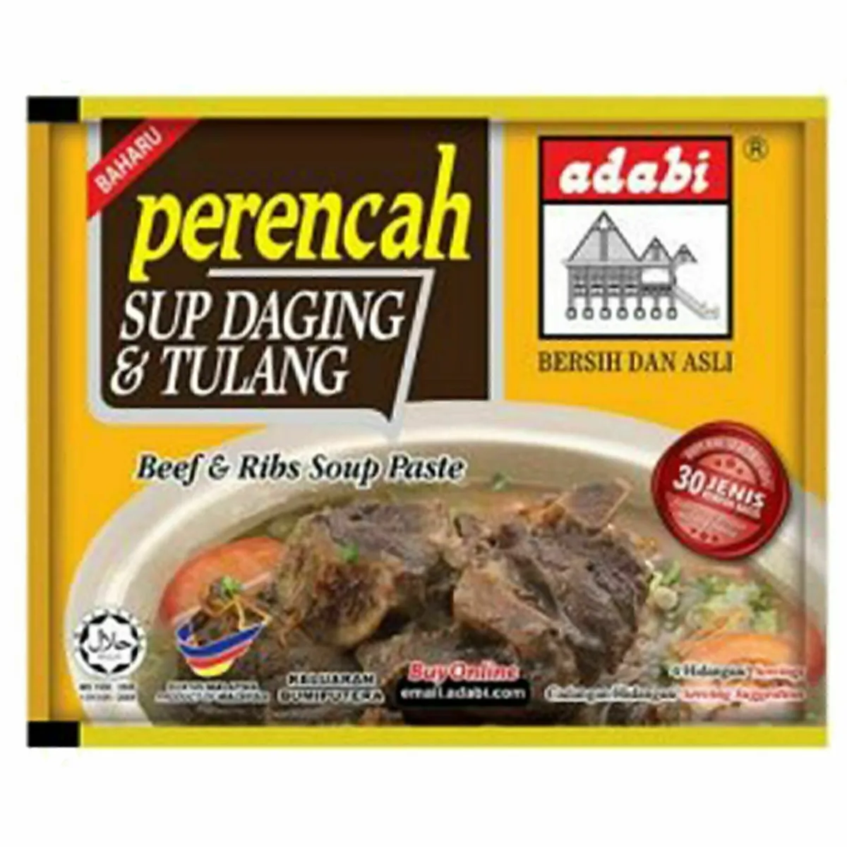 Adabi Perencah Sup Daging + Tulang