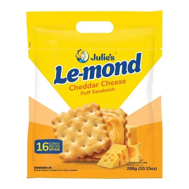 Julie’s Le-Mond Cheddar Cheese Puff Sandwich