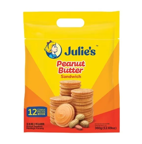 Julie’s Peanut Butter Sandwich Biscuits