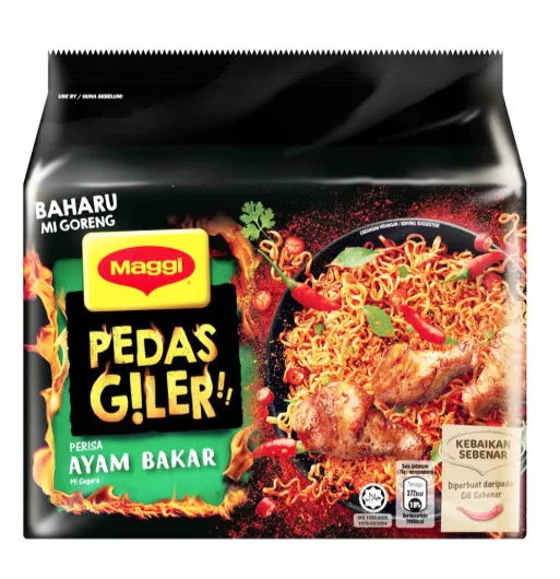 Maggi GRG Pedas Giler Tom Yummz