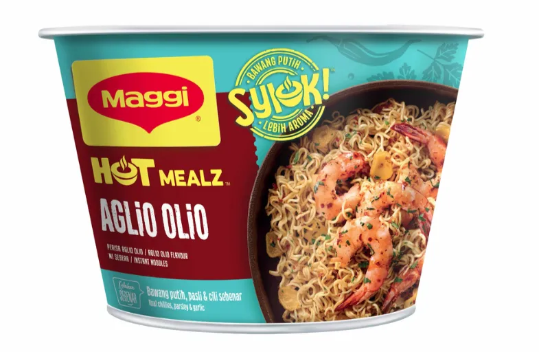 Maggi Hot Mealz Syiok Aglio Olio