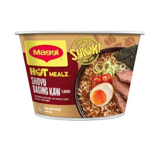 Maggi Hot Mealz Syiok Shoyu Daging Kaw Bowl