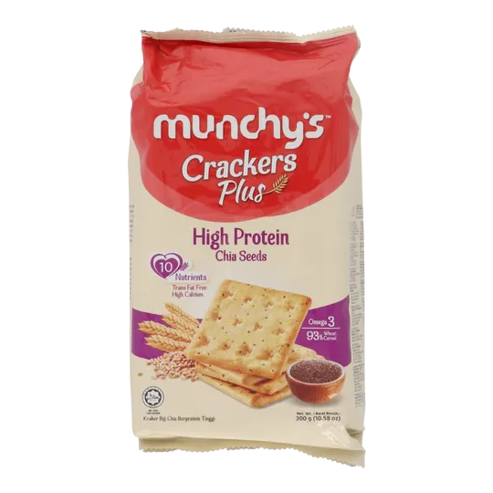 Munchy’s Cracker Hi Protein Chiaseed
