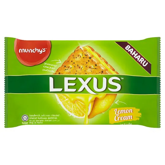 Munchy’s Lexus Lemon Cream Sandwich Biscuits