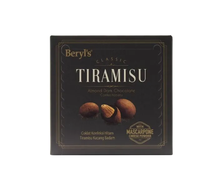 Beryl’s Classic Tiramisu Almond Dark Chocolate Confectionery