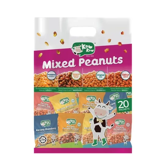 Kow Kow Mixed Peanuts 20 Packets