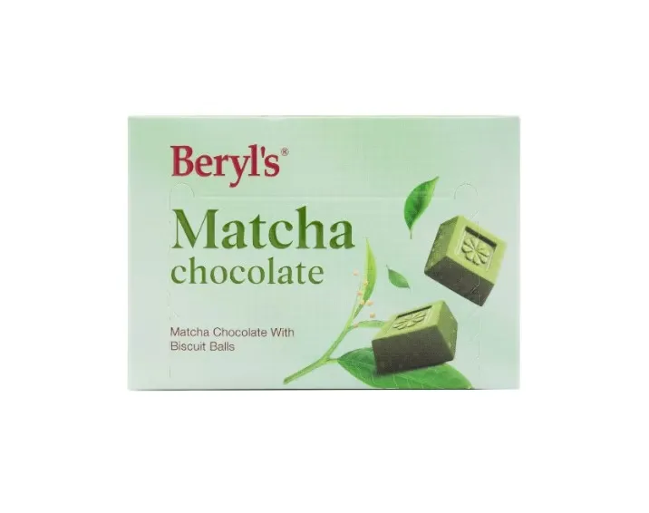 Beryl’s Matcha Chocolate with Crunchy Malt Puff