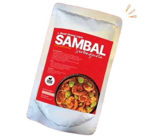 Bol Malaysia Multipurpose Sambal Buat Orang Lapo