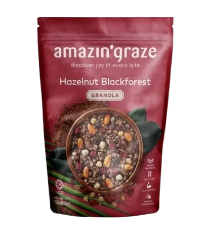 Amazin Graze Hazelnut Blackforest Granola