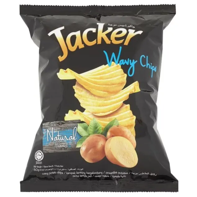 Jacker Wavy Chips Natural
