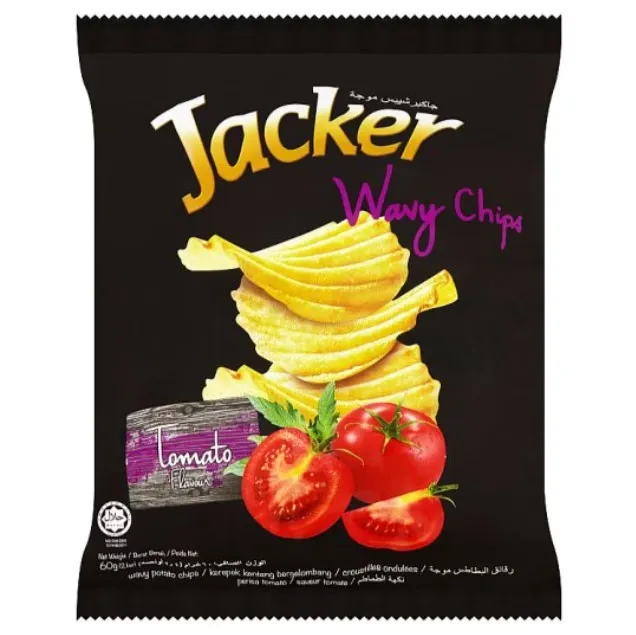 Jacker Wavy Chips Tomato