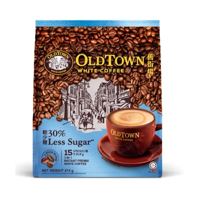 Oldtown White Coffee 3in1 Less Sugar