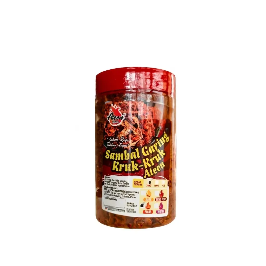 Ateen Sambal Garing Kruk Kruk Extra Spicy