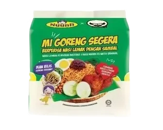 [nasi Lemak Burung Hantu] Instant Noodles Nasi Lemak Flavor with Sambal