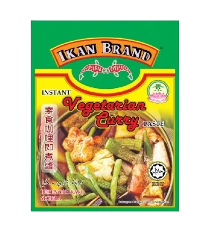 Ikan Brand Instant Vegetarian Curry Paste (100% Vege)
