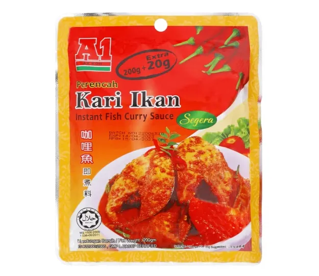 A1 Hala Instant Fish Curry Sauce