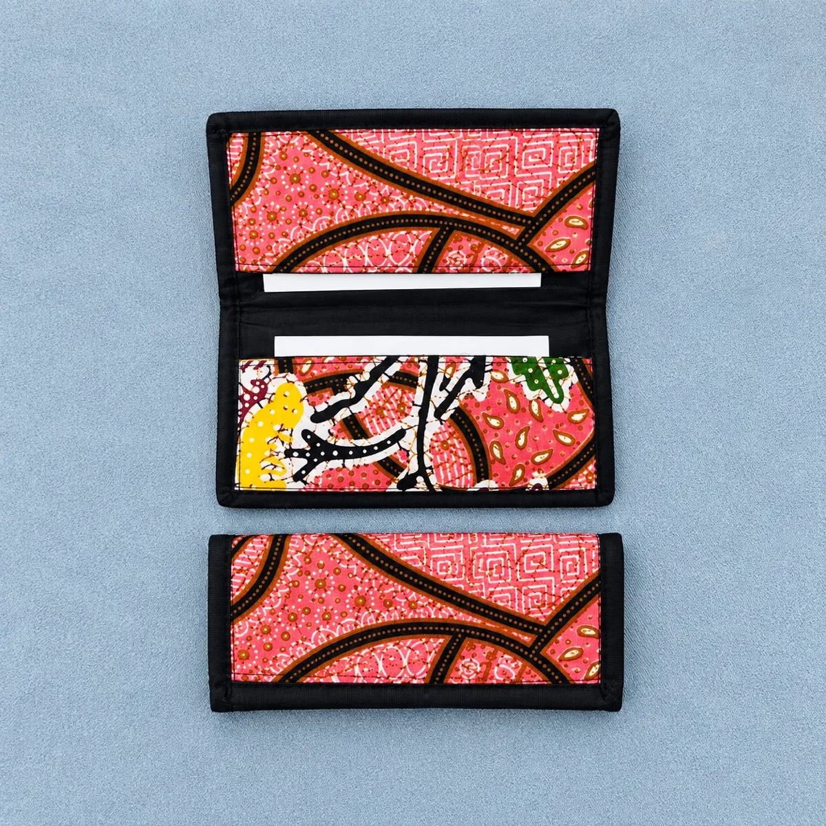 Handmade Batik X Mengkuang Business Card Holder