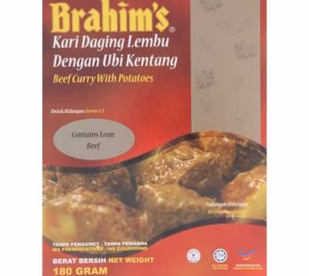 BRAHIMS KARI DAGING LEMBU 180G