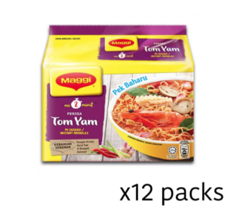 MAGGI CP12_MAGGI 2 MIN NDL TOM YAM 12(5X80G)