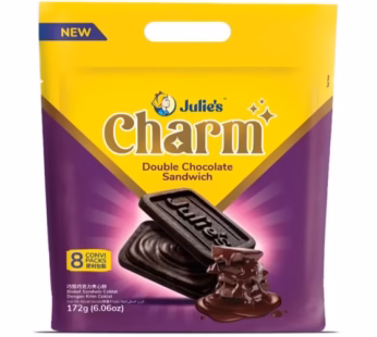 JULIES CHARM DOUBLE CHOCOLATE 172G