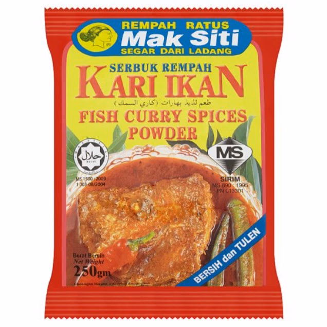 MAK SITI REMPAH KARI IKAN 250G