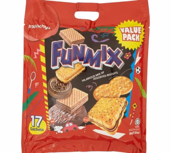 MUNCHYS FUNMIX ASSORTED BISCUITS 500G