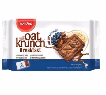 MUNCHY’S OATKRUNCH DARK CHOCOLATE & BLUEBRRY 192G