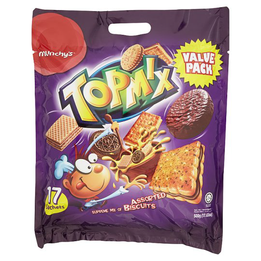 MUNCHY'S TOPMIX ASSORTED BISCUITS 500G