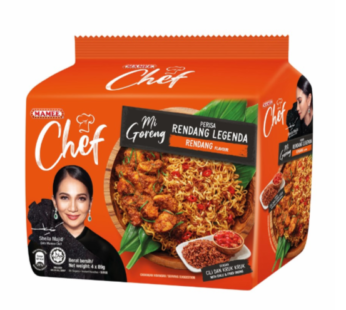 MAMEE CHEF MI GORENG RENDANG 4X89G