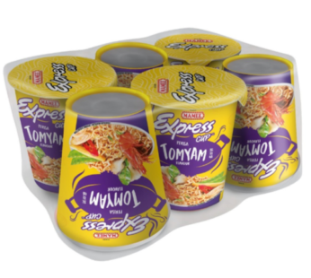 MAMEE EXPRESS CUP TOM YAM FLAVOUR INSTANT NOODLES 6 X 68G
