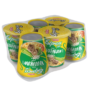 MAMEE EXPRESS CUP VEGETARIAN FLAVOUR INSTANT NOODLES 6X64G