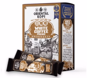 ORIENTAL KOPI 3IN1 WHITE COFFEE C/ROAST 10X40G