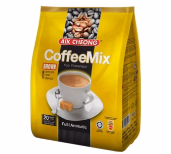 AIK CHEONG 3IN1 INSTANT COFFEE BROWN SUGAR 18GX25S