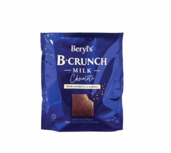 Beryl’s B Crunch Milk Chocolate With Gaufrette & Almond (150g)