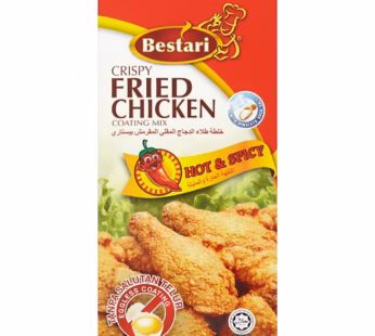 BESTARI FRIED CHIC C/TING HOT+SPICY 150G