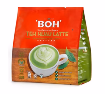 BOH GREEN TEA LATTE 27GX12S