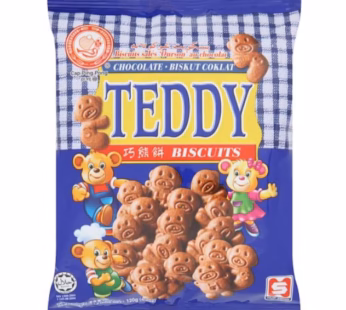 HS PING PONG CHOC TEDDY BISCUITS 120G