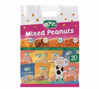 KOW KOW MIXED PEANUTS 20 PACKETS 15G