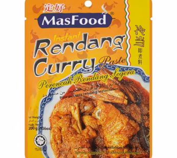 MASFOOD INST RENDANG CURRY PASTE 200G