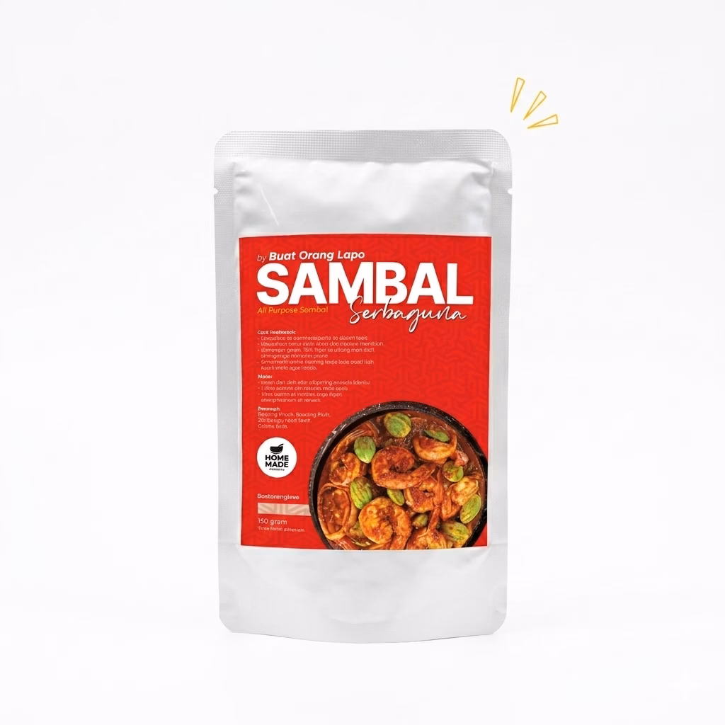 (Pre-order) BOL Malaysia Multipurpose Sambal Buat Orang Lapo 150g