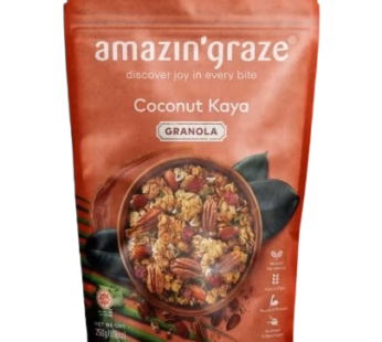 AMAZIN GRAZE COCONUT KAYA GRANOLA 10X40G