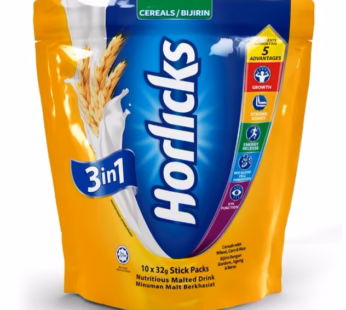HORLICKS 3IN1 CEREAL DRINKS 10SX32G