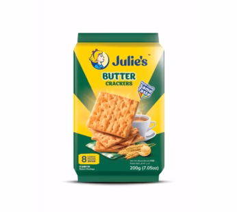 JULIE’S BUTTER CRACKERS 200G