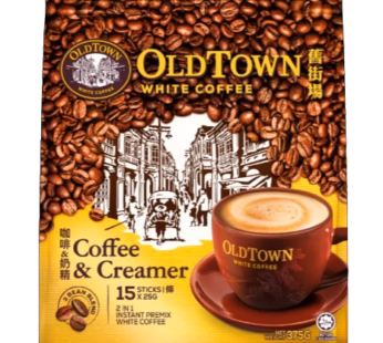 OLDTOWN WHITE COFFEE 2IN1 COFFEE CREAMER 15SX22.6G
