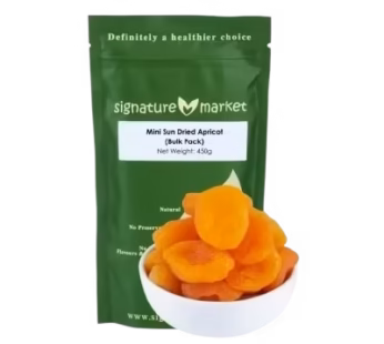 SIGNATURE MARKET MINI SUN DRIED APRICOT 450G