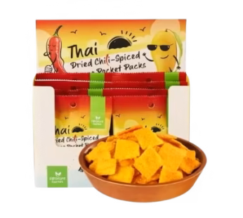 SIGNATURE MARKET THAI DRIED CHILI-SPICED MANGO POCKET PACKS 25Gx8