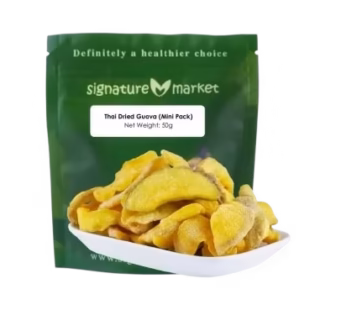 SIGNATURE MARKET THAI DRIED GUAVA MINI PACK 50G