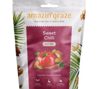 Amazin Graze Sweet Chilli Nut Mix 10x30G
