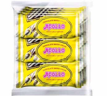 APOLLO CHOCOLATE STICK WAFER 132G