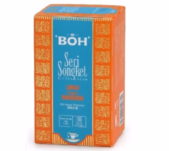 (PRE-ORDER) BOH SERI SONGKET LEMON MANDARIN TEABAG SACHET 20X2G